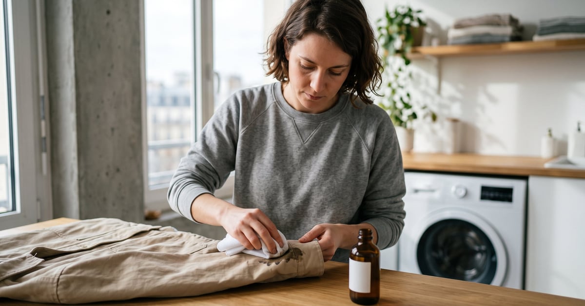 Enlever de la colle sur un vêtement : astuces efficaces