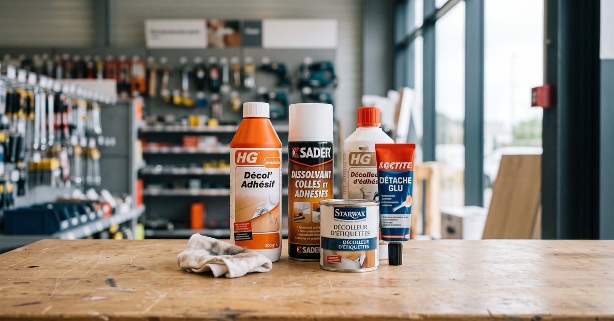 Enlever la colle : quels produits choisir selon les surfaces ?