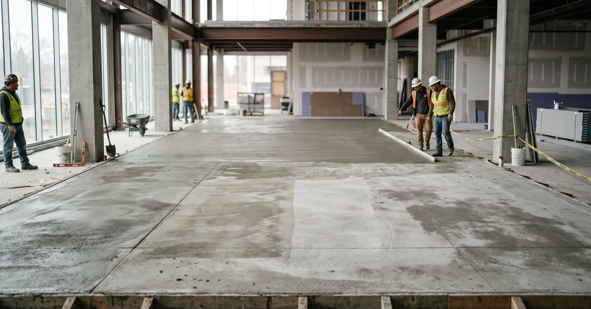 Temps de séchage d’une dalle béton : ce qui change vraiment